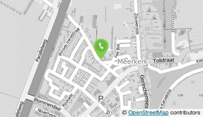 Bekijk kaart van Den Otter Aannemersbedrijf B.V. in Meerkerk