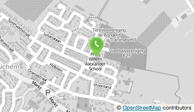 Bekijk kaart van Openbare Basisschool Prins Willem Alexander in Beusichem