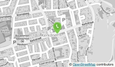 Bekijk kaart van Stichting Openb. Biblioth. Rivierenland in Kerkdriel