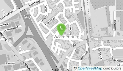 Bekijk kaart van Stichting Beheer Oudergelden O.B.S. Waardenburg in Waardenburg