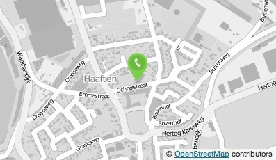 Bekijk kaart van Stichting Beheer Oudergelden O.B.S. Haaften in Haaften