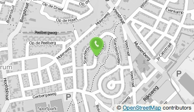 Bekijk kaart van Kaneo.nl in Herten