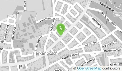 Bekijk kaart van Geuskens Handboekbinderij  in Herkenbosch