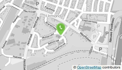 Bekijk kaart van Openbare Basisschool De Maaskei locatie Urmond in Urmond