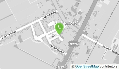 Bekijk kaart van Basisschool Keuningshofke  in Koningsbosch