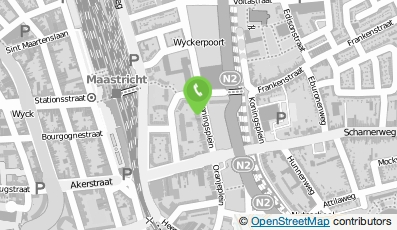 Bekijk kaart van N Architecten B.V. in Maastricht
