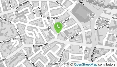 Bekijk kaart van Van der Vossen & Riddering Schaderegelingsbureau in Eindhoven