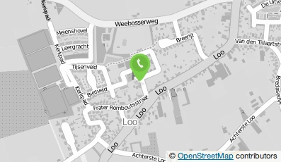 Bekijk kaart van Stichting Natuurtuin 't Loo in Bergeijk