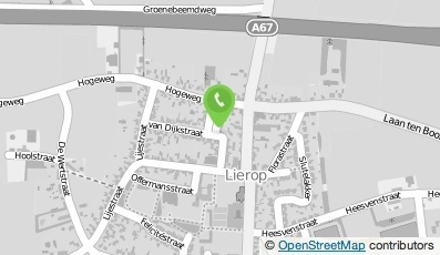 Bekijk kaart van Rondom Voeten Voetverzorging Annie van den Eikhof in Lierop