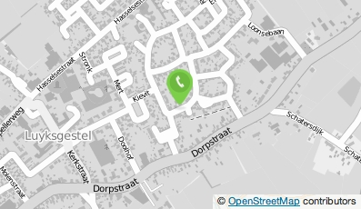 Bekijk kaart van Podotherapiepraktijk Wouters in Luyksgestel