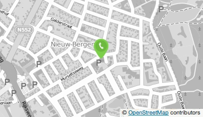 Bekijk kaart van Bibliotheek Bergen in Bergen (Limburg)