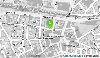 Bekijk kaart van Vereniging Dispuut A One in Tilburg