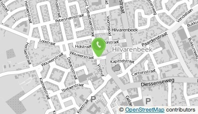 Bekijk kaart van Praktijk voor Oefentherapie Cesar Hilvarenbeek in Hilvarenbeek
