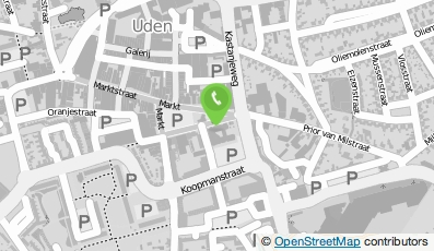 Bekijk kaart van Gemeentehuis in Uden
