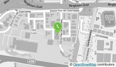 Bekijk kaart van TWA Medic-Info in Tilburg
