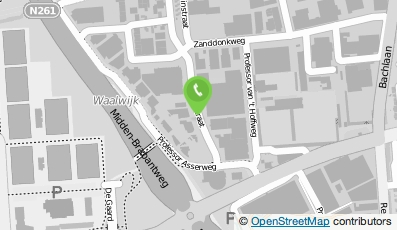Bekijk kaart van Coram Hospitality & Projects II B.V. in Zaltbommel