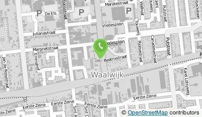 Bekijk kaart van Beauty Salon Refresh in Waalwijk