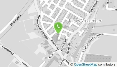 Bekijk kaart van Stichting Expl. Gemeensch.huis Nieuw-Vossemeer in Nieuw-Vossemeer
