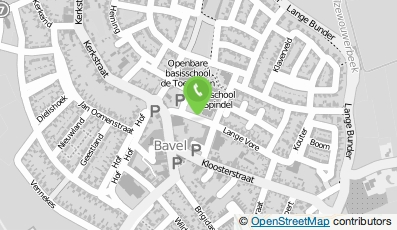 Bekijk kaart van Weideveld in Bavel