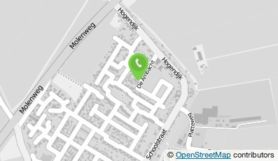 Bekijk kaart van Sandra van Merriënboer-Houtepen in Nieuw-Vossemeer