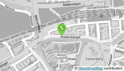 Bekijk kaart van Centrum Vastgoed Breda B.V. in Breda