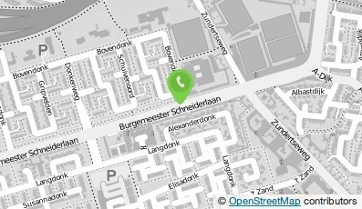 Bekijk kaart van Jan Tinbergen College - Burg. Schneiderlaan 2 in Roosendaal