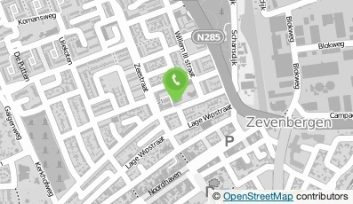 Bekijk kaart van Stichting Voeds.bank Moerdijk e.o. in Zevenbergen