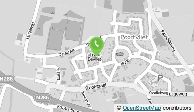 Bekijk kaart van Openbare Basisschool De Eevliet in Poortvliet
