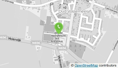 Bekijk kaart van Openbare basisschool Die Heenetrecht in Oud-Vossemeer