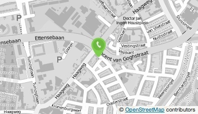 Bekijk kaart van Psychologen Praktijk C. den Otter in Breda