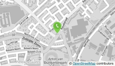Bekijk kaart van Voedingsadviesbureau T. Franken-de Visscher in Bergen op Zoom