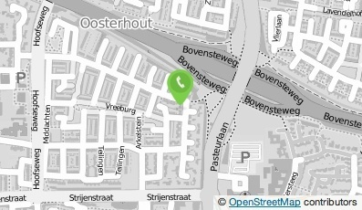 Bekijk kaart van Praktijk voor Psychosynthese Dinie Vredeling-Lenting in Oosterhout (Noord-Brabant)