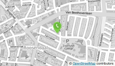 Bekijk kaart van Ergotherapiepraktijk Hoevenaar in Roosendaal