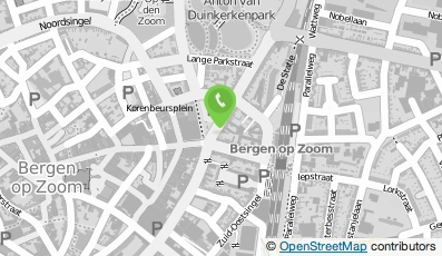 Bekijk kaart van Logopediepraktijk R.M. Colenbrander in Bergen op Zoom
