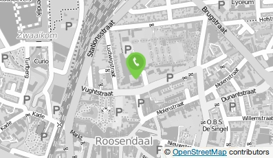 Bekijk kaart van Stadskantoor in Roosendaal