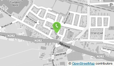 Bekijk kaart van Dorpshuis De Klip in Dorst