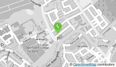 Bekijk kaart van Vereniging van eigenaars gebouw 'Vliethof' te Tholen in Tholen