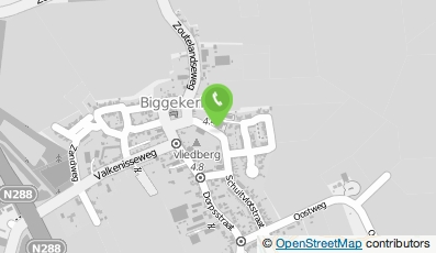 Bekijk kaart van Basisschool Onderdak in Biggekerke