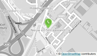 Bekijk kaart van Dorpshuis Nieuw- en Sint Joosland in Nieuw- en Sint Joosland