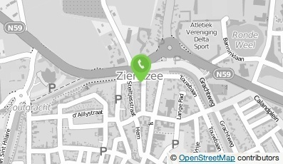 Bekijk kaart van Stichting Filmtheater Zierikzee (fiZi) in Zierikzee