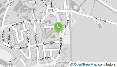 Bekijk kaart van Bibliotheek Biervliet in Biervliet