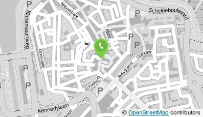 Bekijk kaart van Stichting Terneuzen Behoud Oude Vesting Tuinpad in Terneuzen