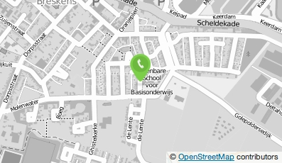 Bekijk kaart van Openbare Basisschool Breskens De Zeemeeuw in Breskens