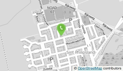 Bekijk kaart van Bibliotheek Sint Philipsland in Sint Philipsland