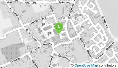 Bekijk kaart van B&B 't Meulweegje in Ouddorp