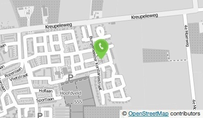 Bekijk kaart van A. van der Velden Services  in Klaaswaal
