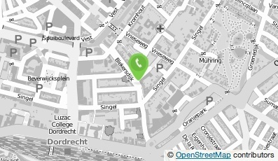 Bekijk kaart van Basisschool Vest in Dordrecht