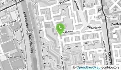 Bekijk kaart van Tandtechnisch Laboratorium 'Bewadent' Beheer in Schiedam