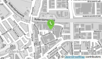 Bekijk kaart van M. Broekmans Holding B.V. in Ridderkerk