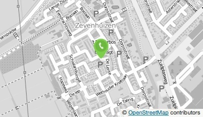Bekijk kaart van Christelijke basisschool De Eendragt in Zevenhuizen (Zuid-Holland)